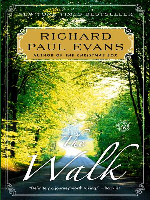 Title details for The Walk by Richard Paul Evans - Wait list